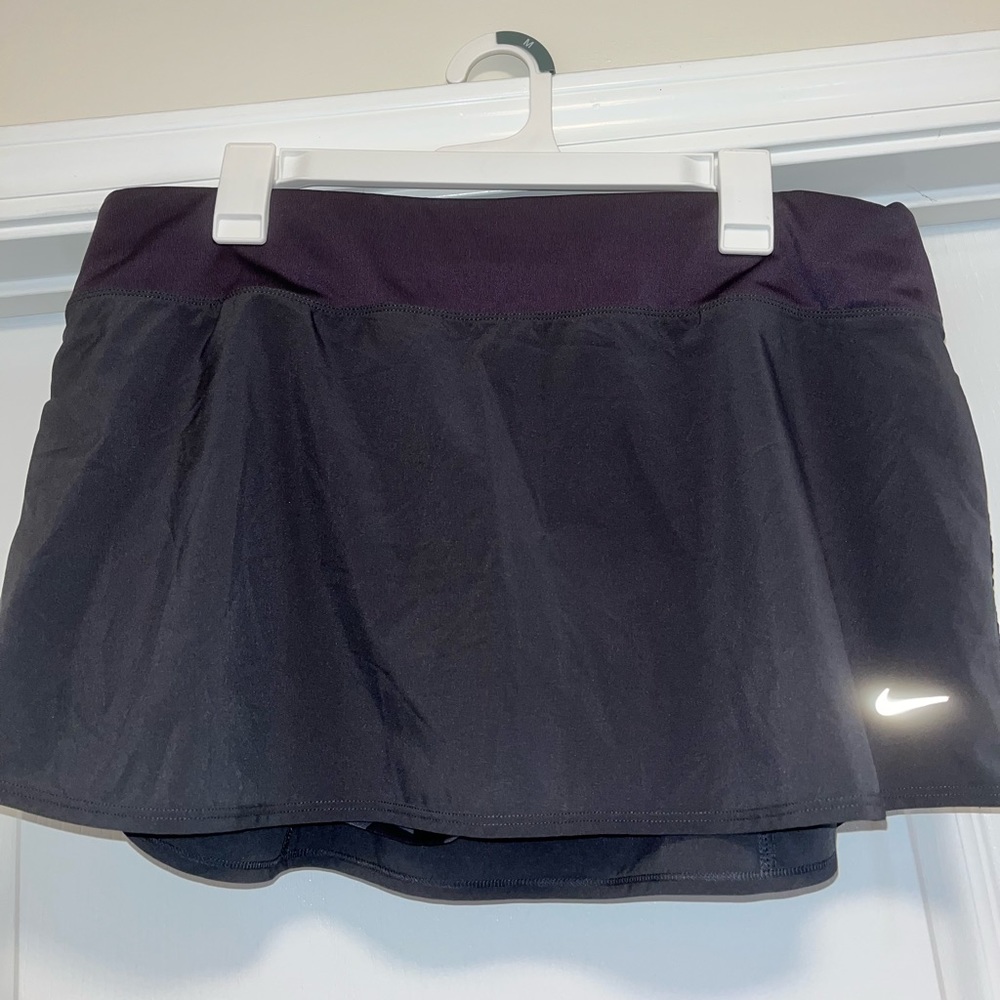 grey nike tennis skirt